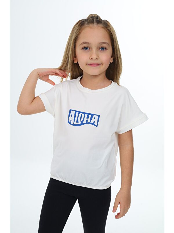 Toontoykids Kız Çocuk Baskılı Tişört