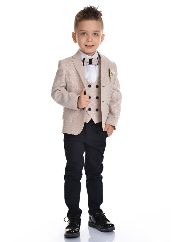 Mnk Baby & Kids Yelekli Spor Kesim Erkek Çocuk Damatlık