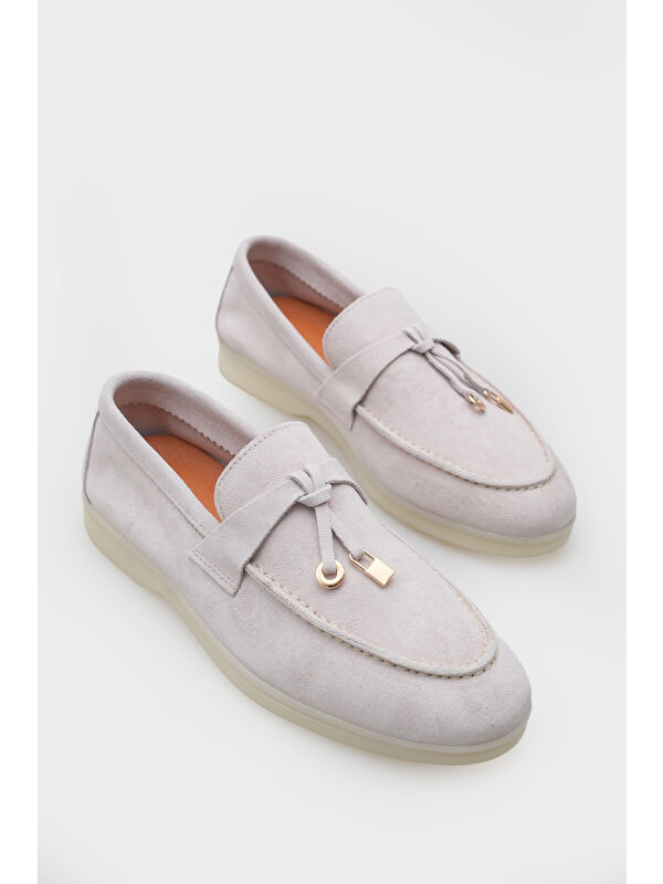 Capone Outfitters Vikki Hakiki Deri Kadın Loafer