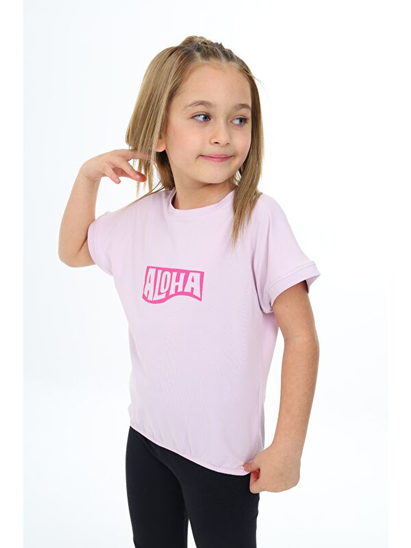 Toontoykids Kız Çocuk Baskılı Tişört
