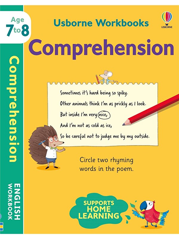 Usborne Publishing Usborne Workbooks: Comprehension 7-8