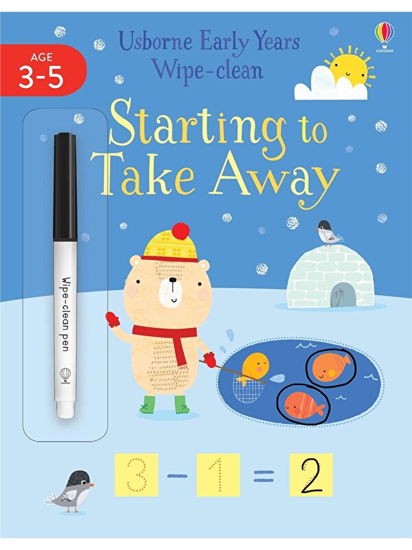 Usborne Publishing Early Years Wipe-Clean: Starting to Take Away
