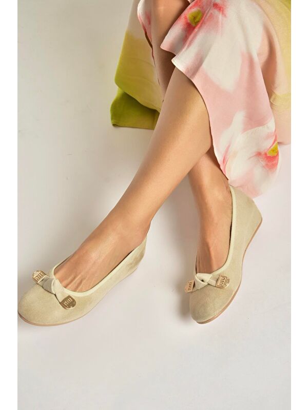 Fox Shoes Bej Fox Shoes Ayakkabi Kadın Y250750702