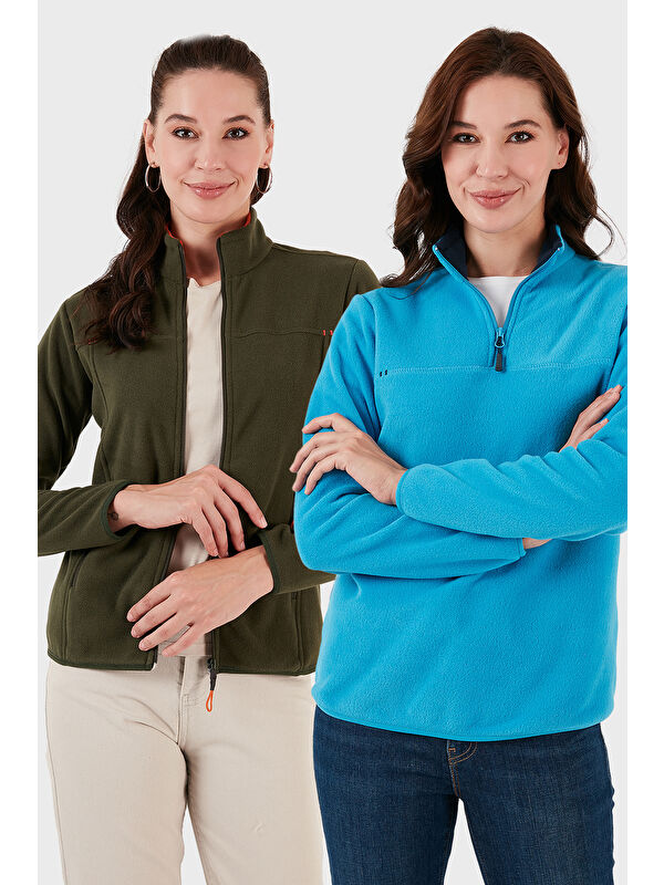 Lela Slim Fit Yumuşak Dokulu Anti-Pilling Tüylenme Yapmayan 2'li Paket Polar 590700200S2