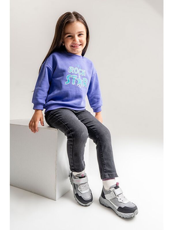 Mnpc Gri Mnpc Su Geçirmez Kız Çocuk Anatomik Ayakkabı