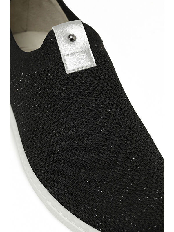 105476.Z5FX Siyah Kadın Comfort Ayakkabı - Görsel 8