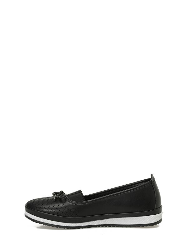 166073.Z5PR Siyah Kadın Düz Ayakkabı - Görsel 4