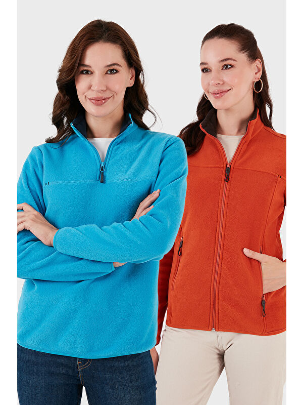 Lela Slim Fit Yumuşak Dokulu Anti-Pilling Tüylenme Yapmayan 2'li Paket Polar 590700200S2