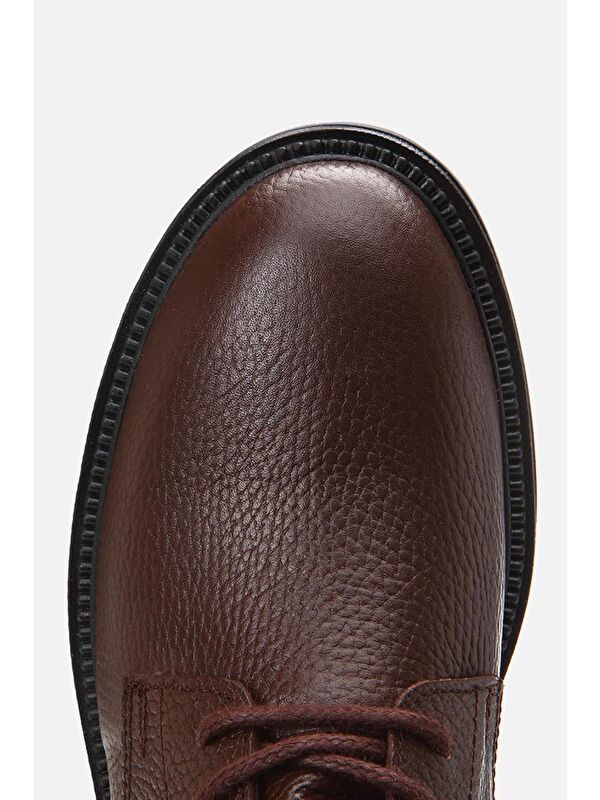 Hakiki Deri Kahve Erkek Günlük Bot - Görsel 6