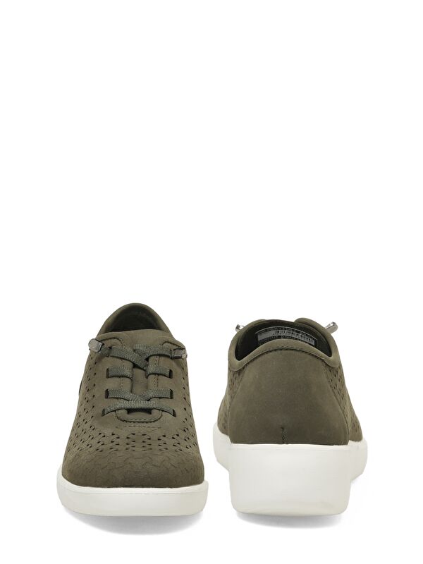 105550.SZ5FX Haki Kadın Dolgu Ayakkabı - Görsel 6