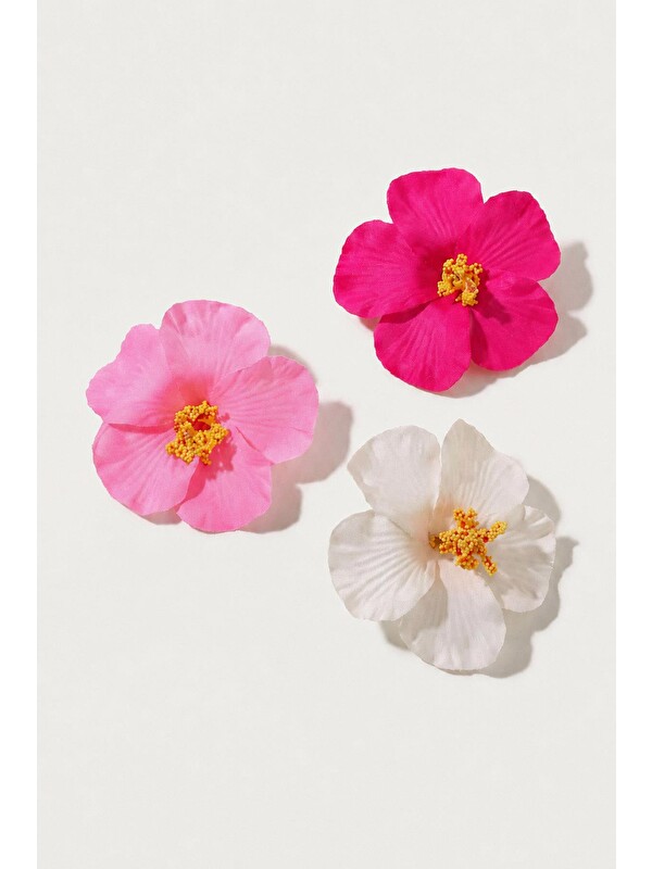 New Obsessions Tropikal Flower Pens Toka 3'lü Set