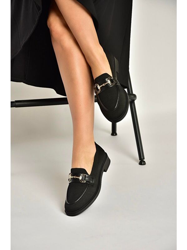 Fox Shoes Siyah Fox Shoes Ayakkabi Kadın Y330722104