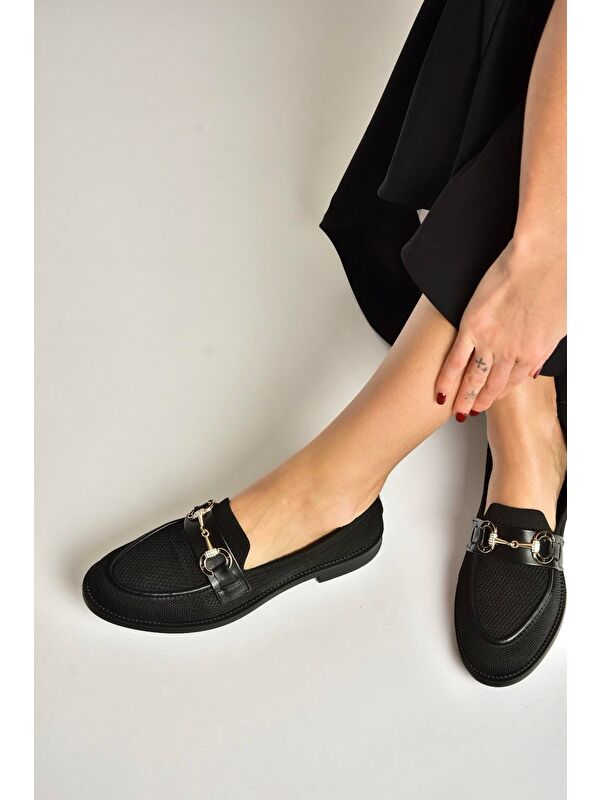 Fox Shoes Siyah Fox Shoes Ayakkabi Kadın Y330722104