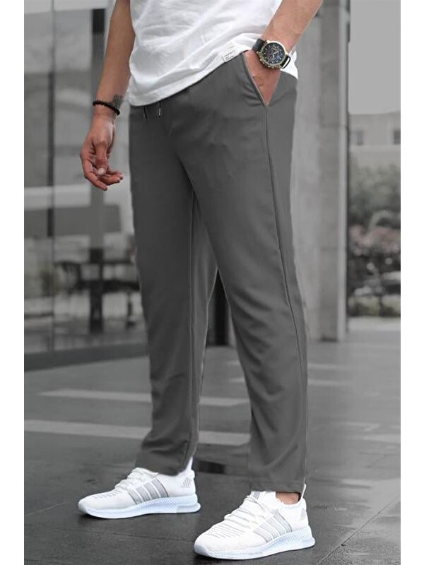 Madmext Antrasit Relaxed Erkek Pantolon 6510
