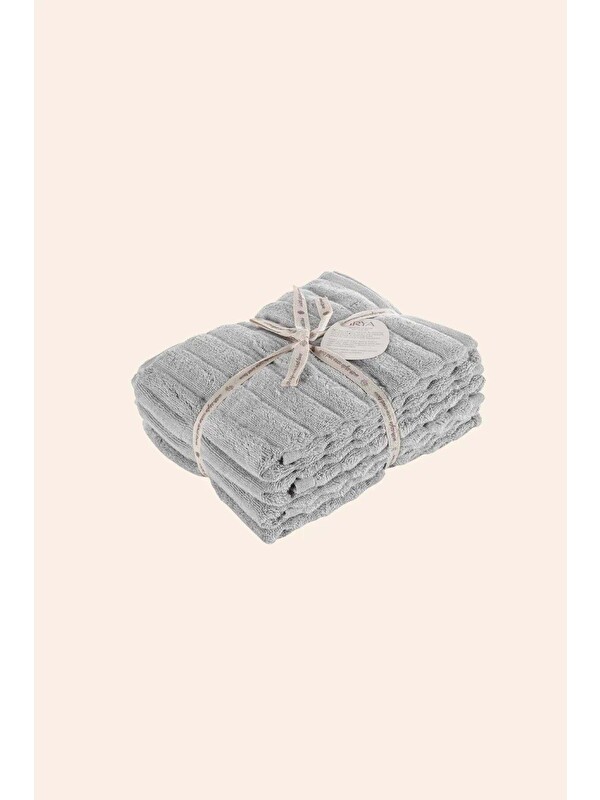İrya Arora %100 Pamuk Havlu 4/50x90 cm Ash Grey