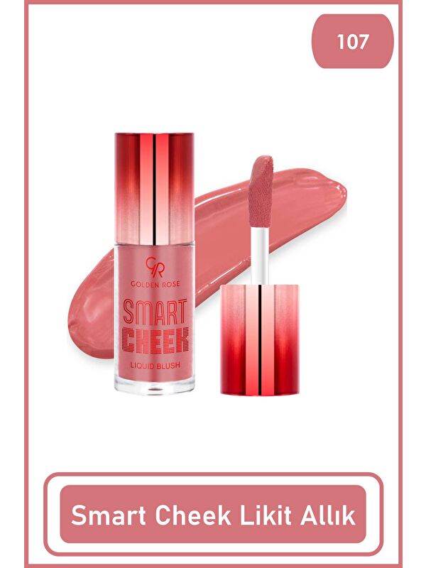 GOLDEN ROSE Smart Cheek Liquid Blusher 107 Likit Allık 6 ml