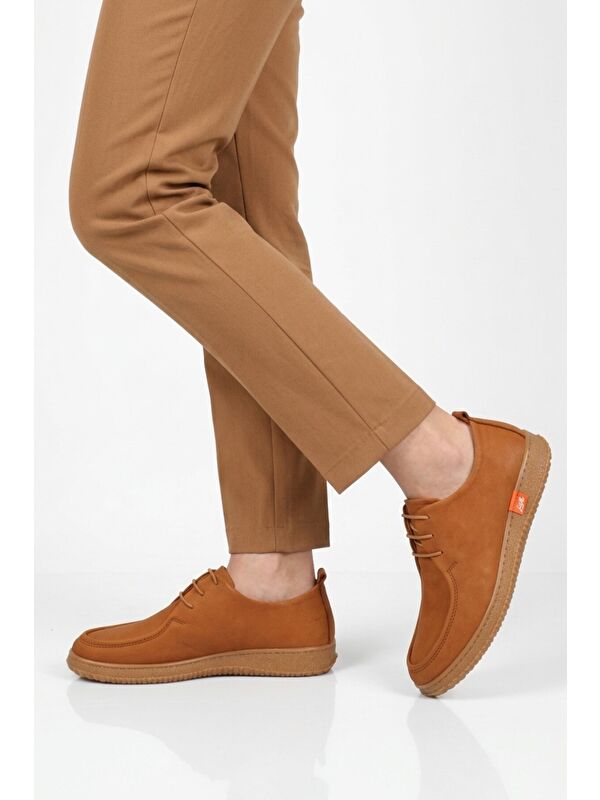 Ayakmod Kahverengi Ayakmod Hakiki Deri Kadın Casual Ayakkabı 2005 Z