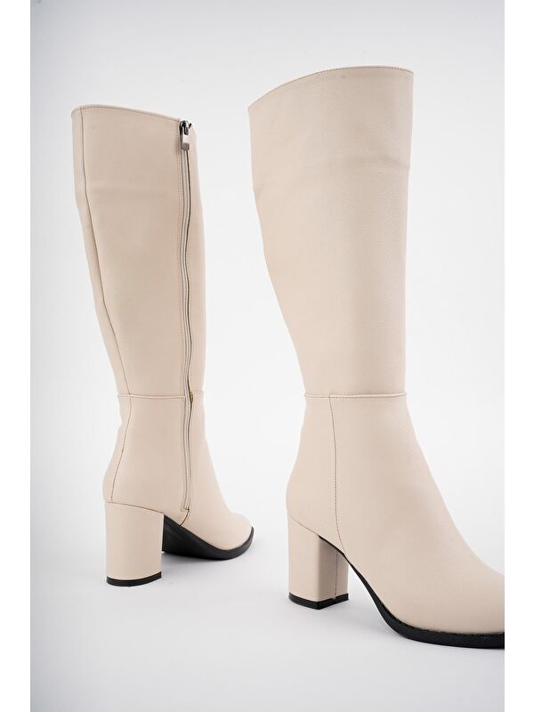 Almira Kadın Topuklu Çizme - Görsel 4