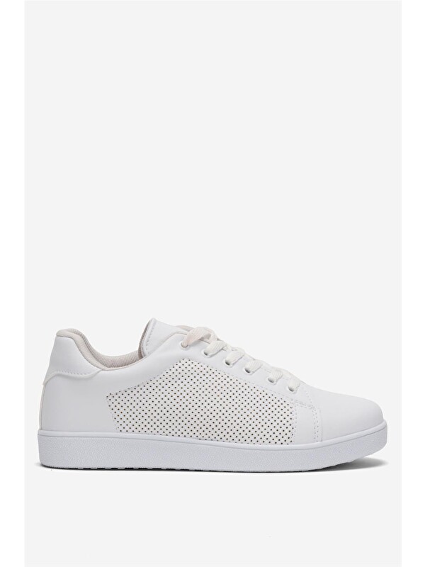 LİGER Kadın Spor Sneaker Ayakkabı Beyaz