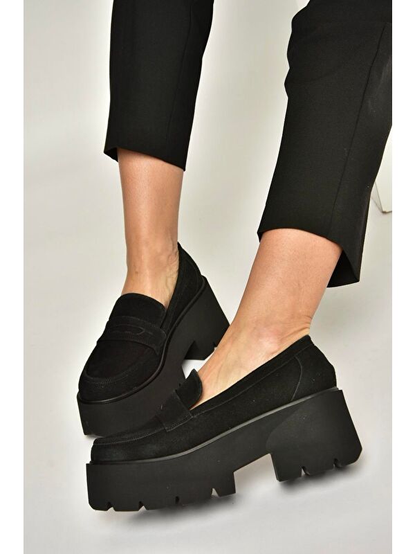 Fox Shoes Siyah Fox Shoes Ayakkabi Kadın Y272972502