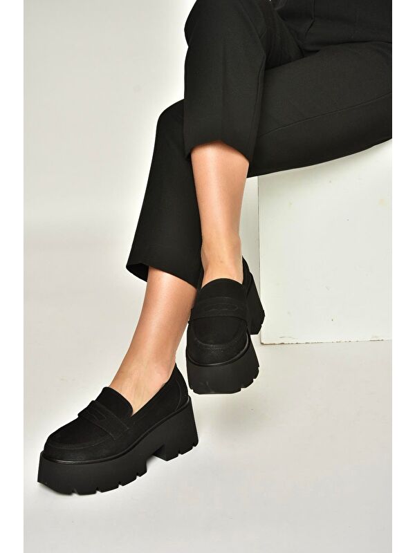 Fox Shoes Siyah Fox Shoes Ayakkabi Kadın Y272972502