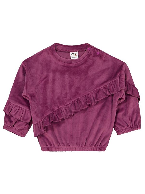 Civil Baby Fırfırlı 6-18 Ay Sweatshirt