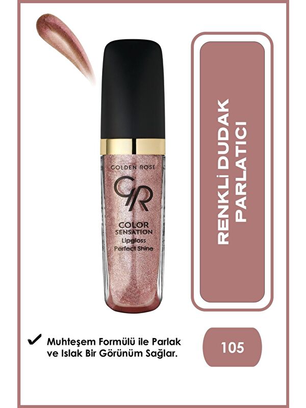 GOLDEN ROSE Color Sensation Lipgloss 105 Dudak Parlatıcısı 5,6 ml