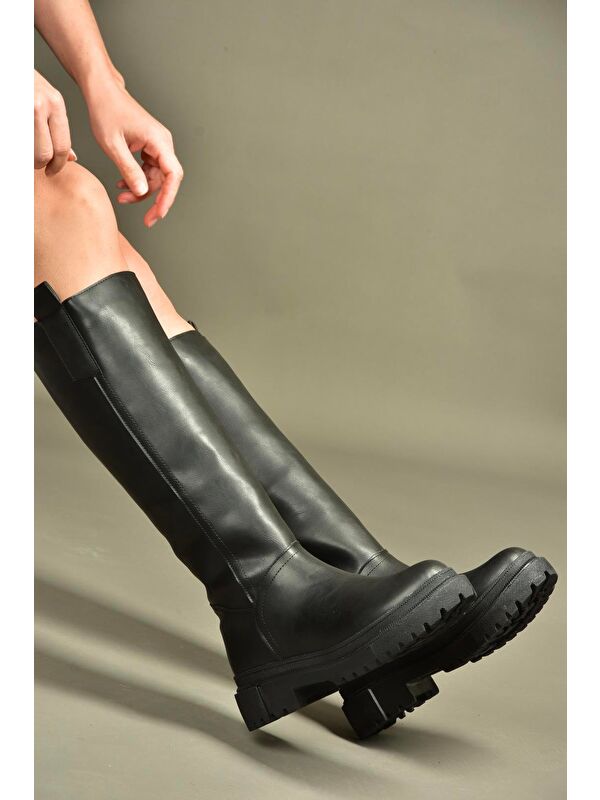 Fox Shoes Siyah Fox Shoes Çizme Kadın V973555509