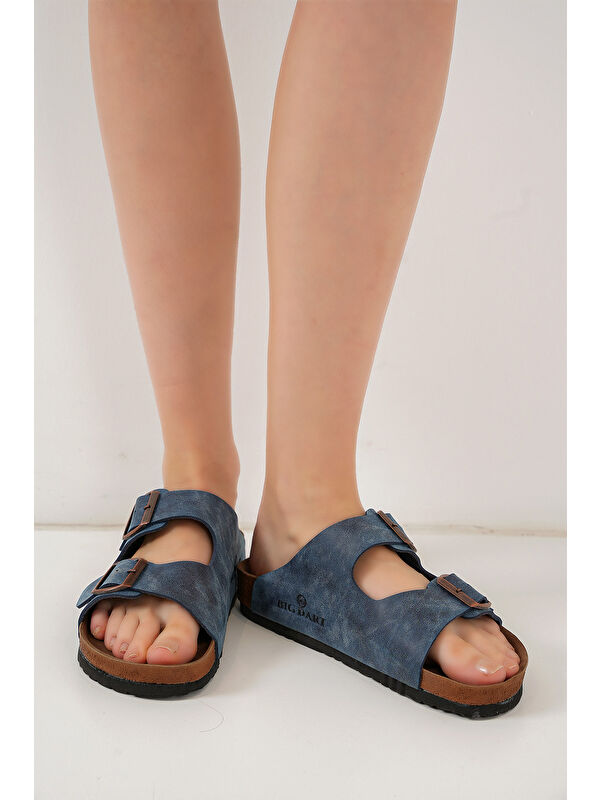 Unisex Ortopedik Terlik 010182 - Lacivert - Görsel 2