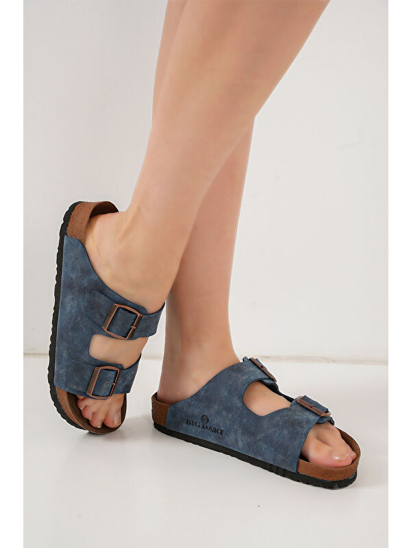 Unisex Ortopedik Terlik 010182 - Lacivert - Görsel 4