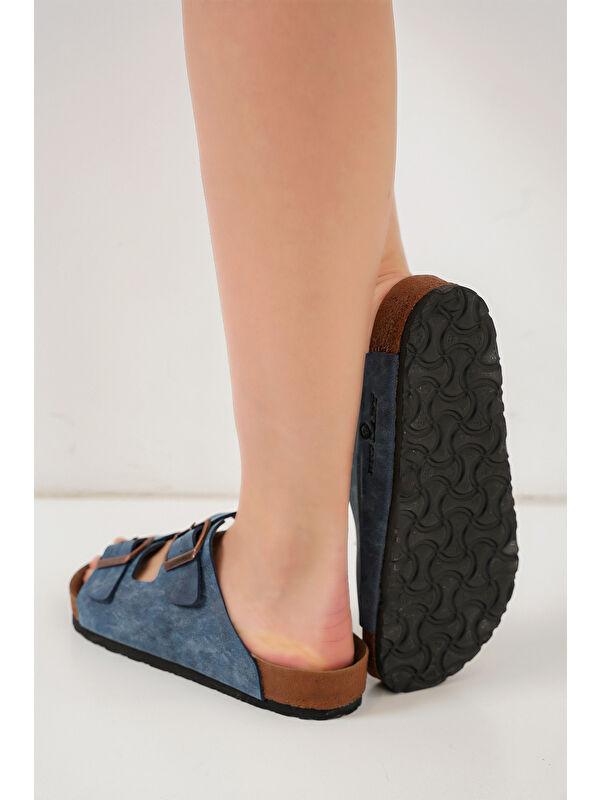 Unisex Ortopedik Terlik 010182 - Lacivert - Görsel 7