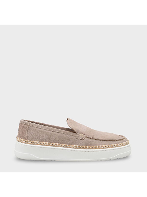 Capone Outfitters Sergen Hakiki Deri Süet İçi Hakiki Deri Astarlı Erkek Loafer Ayakkabı
