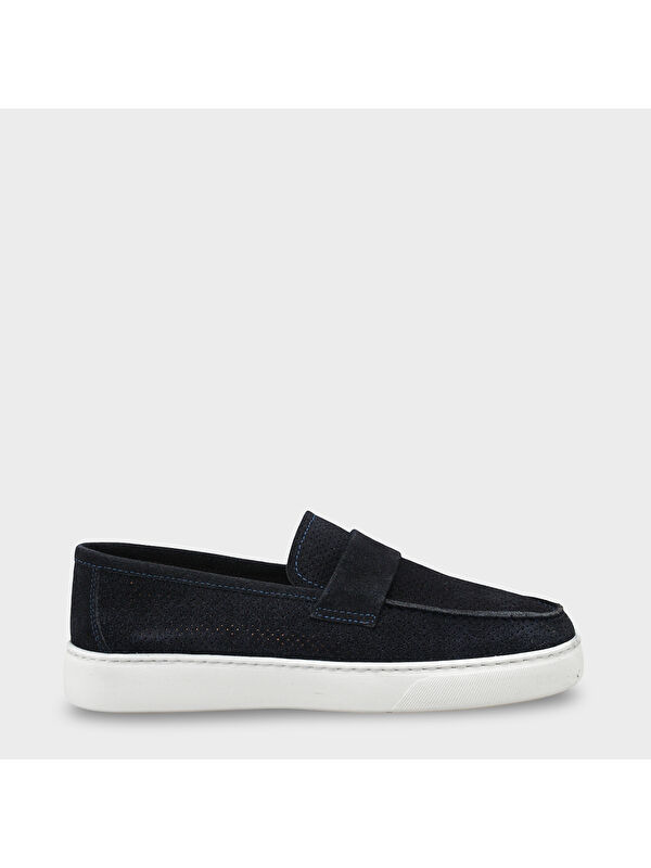 Capone Outfitters Dillon Hakiki Deri Süet İçi Hakiki Deri Astarlı Erkek Loafer Ayakkabı