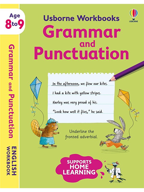 Usborne Publishing Usborne Workbooks: Grammar and Punctuation 8-9