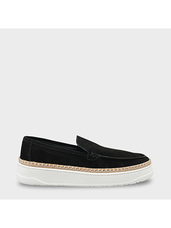 Capone Outfitters Sergen Hakiki Deri Süet İçi Hakiki Deri Astarlı Erkek Loafer Ayakkabı