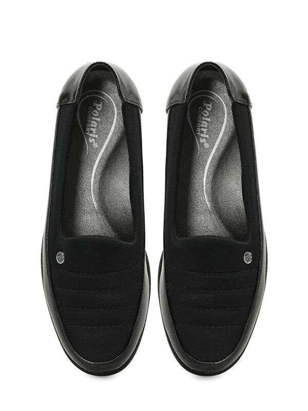 162955.RZ5PR Siyah Kadın Dolgu Ayakkabı - Görsel 5