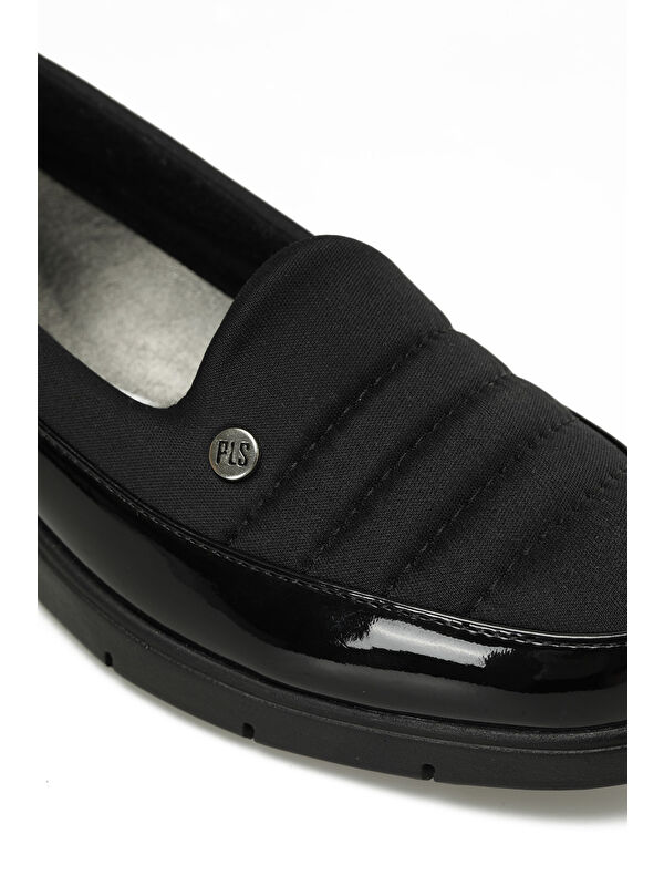 162955.RZ5PR Siyah Kadın Dolgu Ayakkabı - Görsel 8