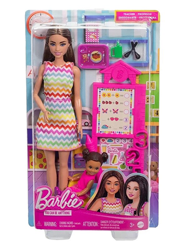 BARBIE Bakım Temalı Kariyer Oyun Setleri - Sarı