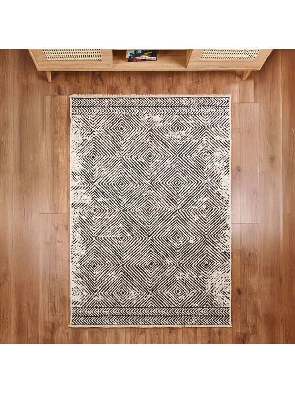 Evidea Soft Oad Halı - Siyah - 160x230 cm