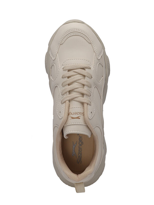 ZUSA Kadın Sneaker Ayakkabı Bej - Görsel 6