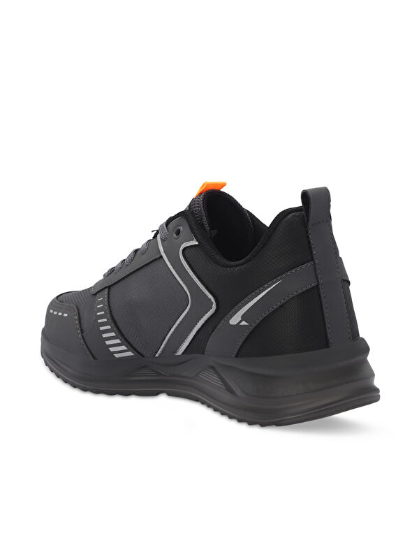 GOLDEN I Erkek Sneaker Ayakkabı Koyu Gri - Görsel 4