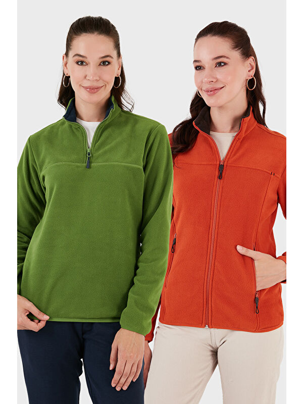 Lela Slim Fit Yumuşak Dokulu Anti-Pilling Tüylenme Yapmayan 2'li Paket Polar 590700200S2