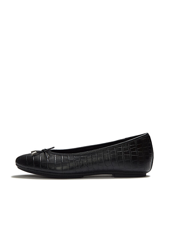 Fitflop Kadın Babet AAI-090/E19 DELICATO CROCODILE BALLERINAS