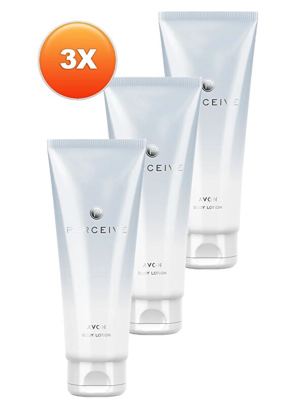 AVON Perceive Kadın Vücut Losyonu 125 Ml. Üçlü Set