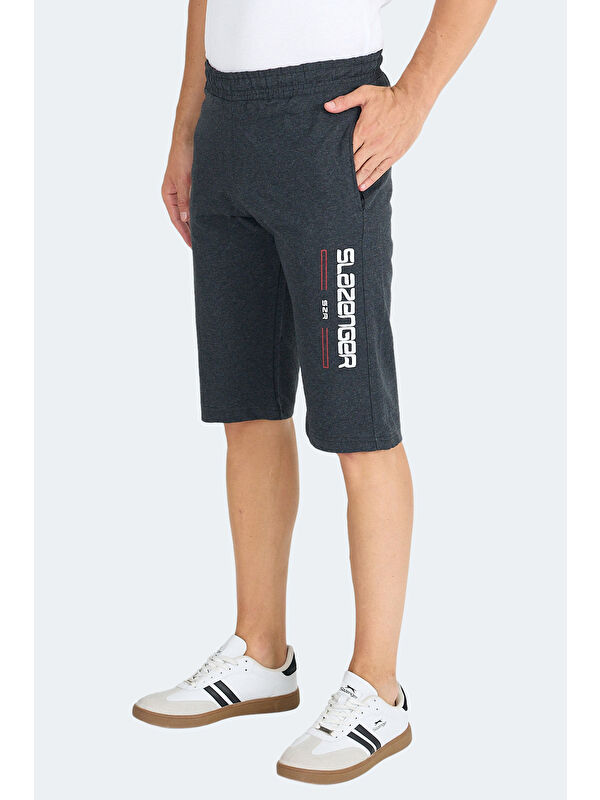 SLAZENGER NEBO I Erkek Cepli Kapri Koyu Gri Şort