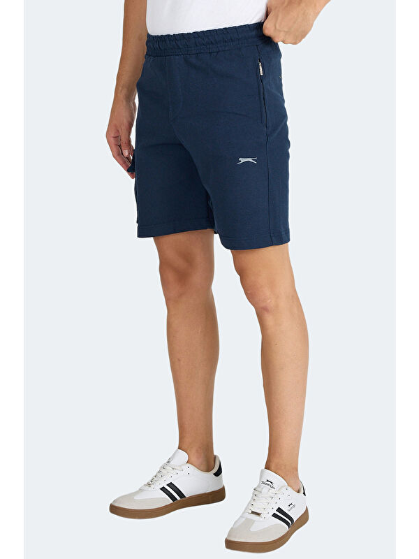 SLAZENGER NECK I Erkek Cepli Lacivert Şort
