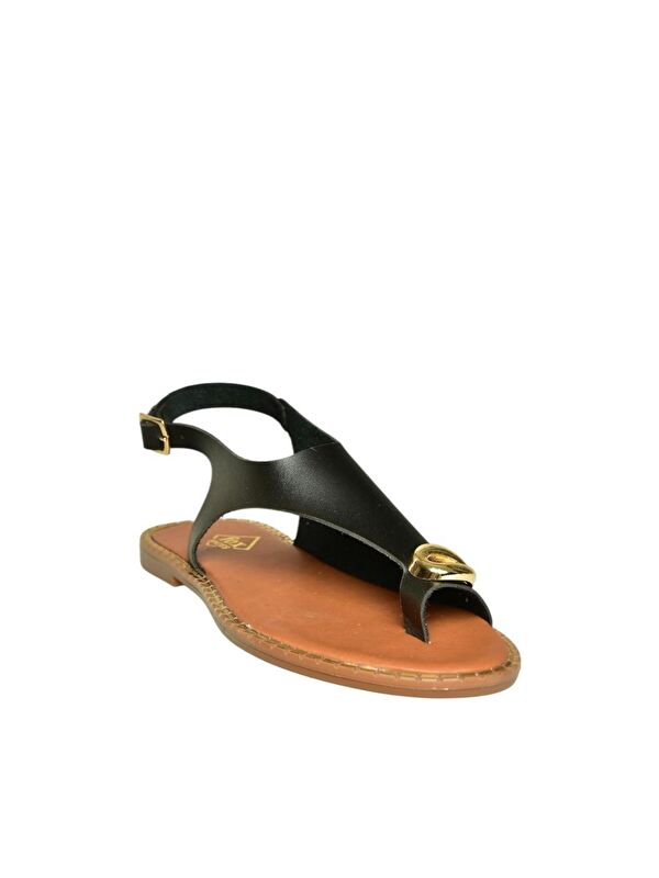 Siyah Kadın Sandalet U6522271 - Görsel 5