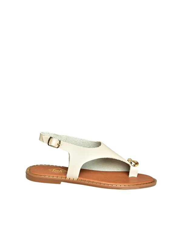 Bej Kadın Sandalet U6522271 - Görsel 2