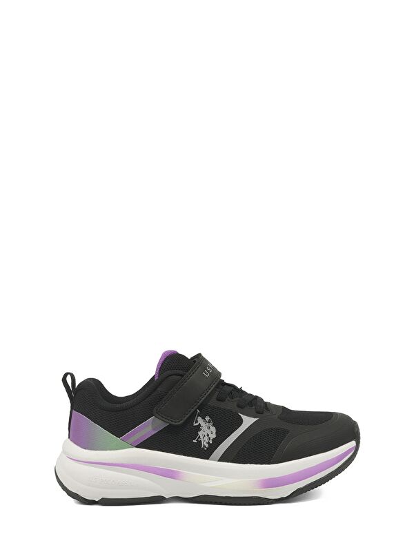 U.S. POLO ASSN. YUTE JR 5PR Siyah Kız Çocuk Spor Ayakkabı
