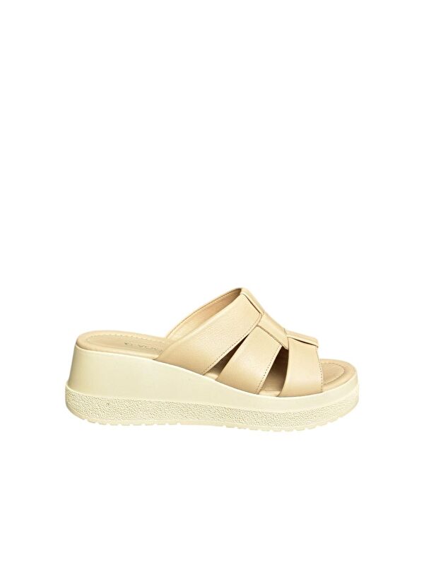 Bej Kadın Terlik U5553309 - Görsel 6